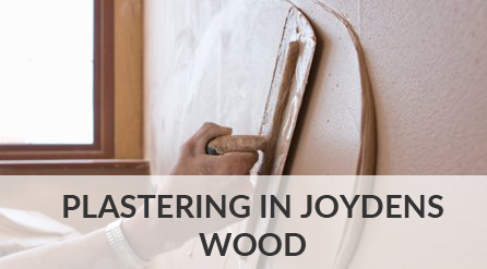 Plastering in Joydens Wood